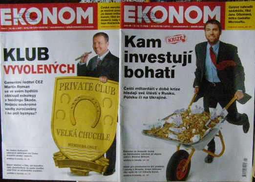 Ekonom 45/2008 a 3/2009 - Kam investují bohatí atd.