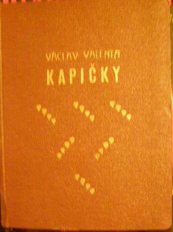 Kapičky - V. Valenta (podpis autora)