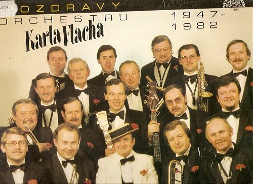 2 LP Pozdravy orchestru - Karel Vlach 1947 - 1982