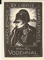 Ex libris Pavel Vodehnal (Napoleonicis) - Jaro Beran