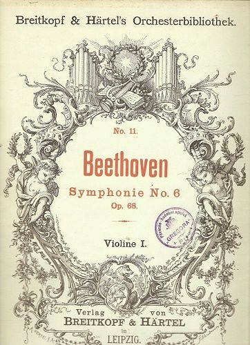 Symfonie č. 6, opus 68 - L. van Beethoven - housle I.