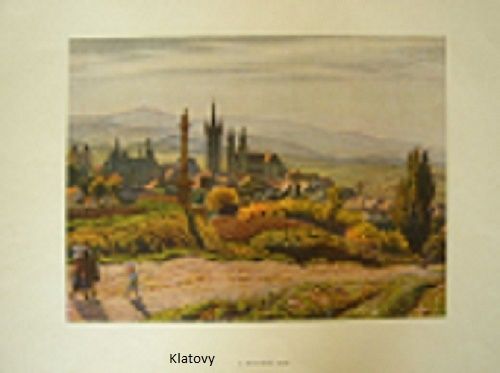 Klatovy - pohled na město