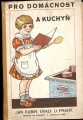 Úsporné kuchyňské předpisy - r. 1931 - margarin Vega