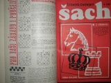 Československý šach 1980 a 1981 - svázáno (dva kompletní ročníky)