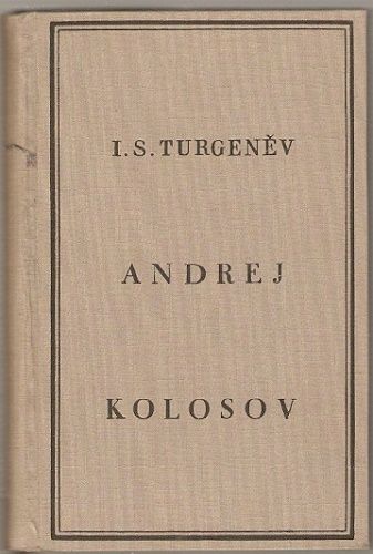 Andrej Kolosov - I. S. Turgeněv