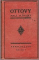 Ottovy malé slovníky - francouzsko-český