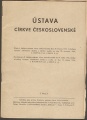 Ústava církve československé