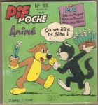 Pif No 93 - Animé - Poche - francouzsky