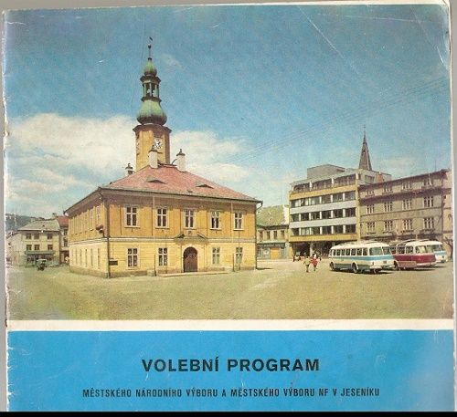 Volební program MNV Jeseník na vol. období 1971 - 1975