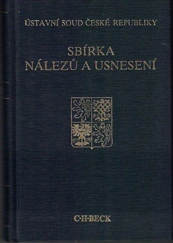 Sbírka nálezů a usnesení sv. 26 - Ústavní soud České republiky