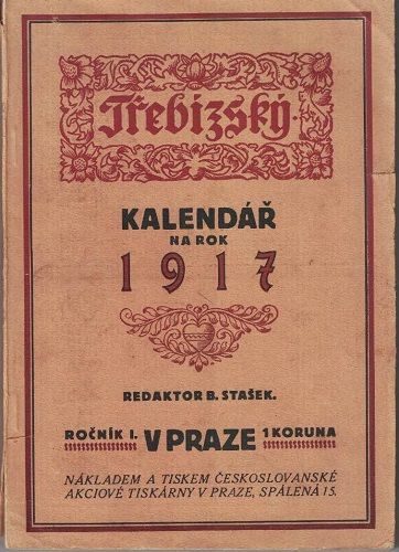 Třebízský - kalendář na rok 1917