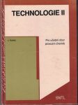 Technologie II. - V. Rahm