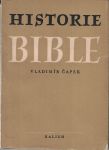 Historie bible - V. Čapek