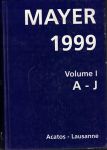 Mayer A - Z 1999 - katalog aukčních výsledků z r. 1999