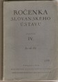 Ročenka Slovanského ústavu 1931