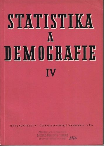 Statistika a demografie IV