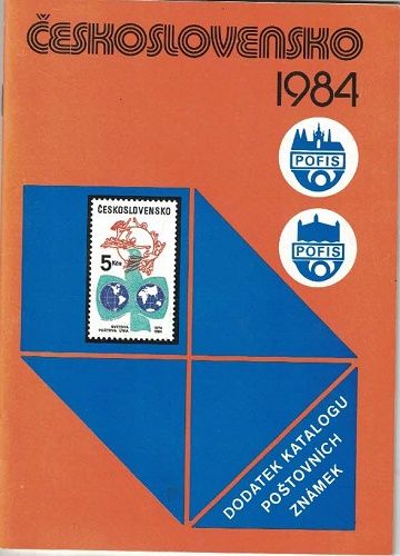 Československo 1984 - dodatek katalogu poštovních známek