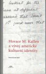 Horace M. Kallen a vývoj americké kulturní identity - J. Jařab