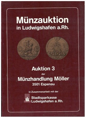 Aukční katalog Münzhandlung Möller 4/1989 - mince, medaile, plakety
