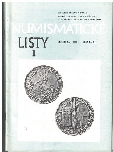Numismatické listy 1-6/1985 - kompletní ročník