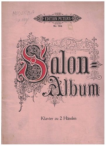 Edition Peters 764 - Salon Album - klavír pro dvě ruce