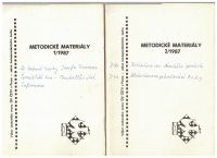 Šachy - metodické materiály 1 a 2/1987