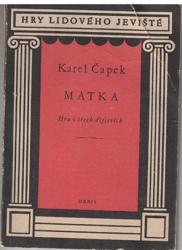 Matka - Karel Čapek
