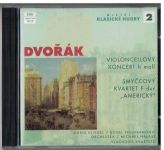 CD Antonín Dvořák - Violoncellový koncert h moll, Smyčcový kvartet F dur