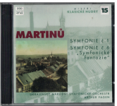 CD Bohuslav Martinů - Symfonie č. 1 a 6, Symfonické fantazie