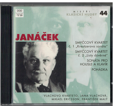 CD Leoš Janáček - Kreutzerova sonáta, Listy důvěrné, Pohádka, Sonáta