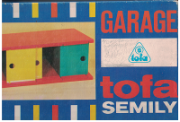 Garage - dětská skládací garáž - Tofa Semily