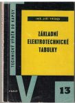 Základní elektrotechnické tabulky - J. Tříska