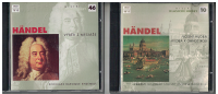 2 x CD G. F. Händel - Výběr z Mesiáše, Vodní hudba, Hudba k ohňostroji