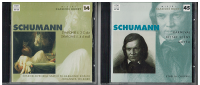2 x CD R. Schumann - Symfonie C dur, D moll, Karneval, Motýli