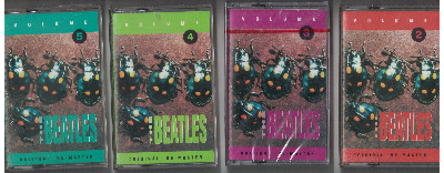 4 x MC Volume 2, 3, 4 a 5 - The Beatles - original re-master