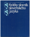 Krátky slovník slovenského jazyka 