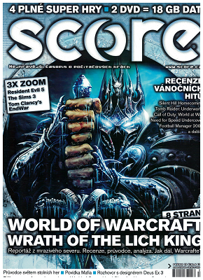 Časopis Score č. 179 - World of Warcraft