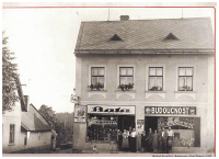Obchody firem Baťa a Budoucnost - Pustá Polom 1952