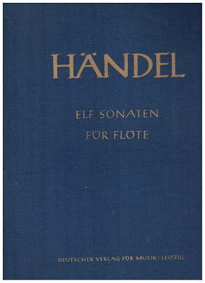 Elf Sonaten für Flöte - G. F. Händel