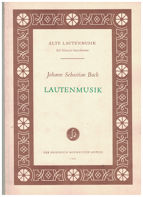 Lautenmusik (kytara, loutna) - J. S. Bach