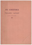 Národní variant (flétna a klavír) - Fr. Gregora