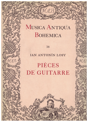 Piéces de guitarre - Jan Antonín Losy