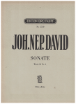 Sonate (flétna) - Johann Nepomuk David