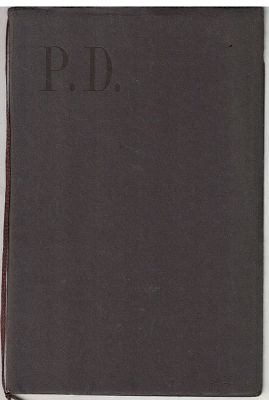 P. Dillinger (podpis) - vydáno k výstavě 1931