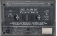 MC Bití rublem - Vladimír Merta - magnetofonová kazeta