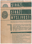 Stráž myslivosti 11 a 13/1934 - časopis Čsl. myslivecké jednoty