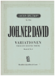 Variationen über ein eigenes Thema (flétna a loutna) - Johann Nepomuk David