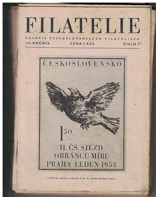 Filatelie 1953 (III.ročník) - časopis čs. filatelistů
