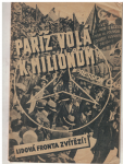 Paříž volá k milionům - 14. 7. 1935