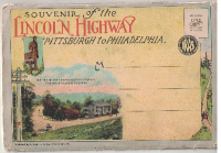 Souvenir of the Lincoln Highway - Pittsburgh to Philadelphia